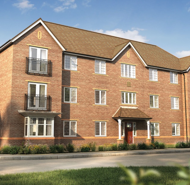 Ahlberg, 2-bed apartments. CGI.