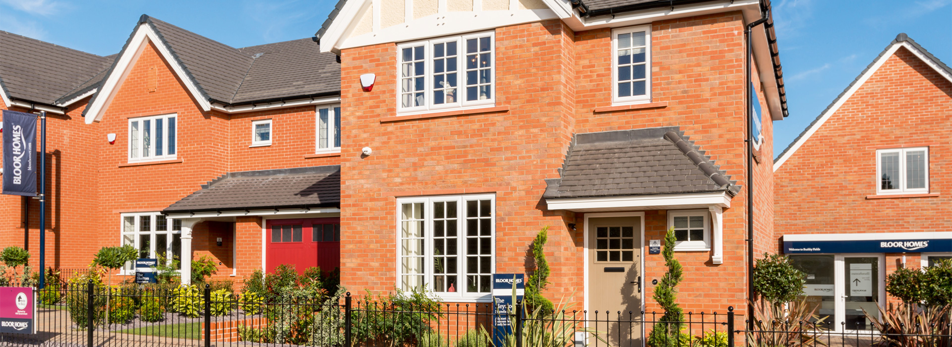 A set of Bloor Homes show homes.